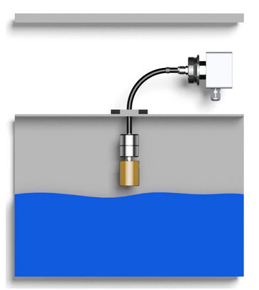 Chave de nível de boia - Reed Electronics AG - para líquidos / para tanque / vertical