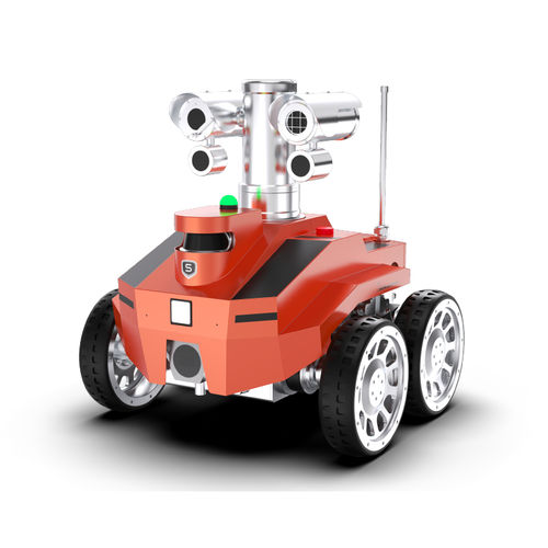 Robô de inspeção à prova de explosão - SHIR 3000EX - Hangzhou Shenhao Technology Co.,LTD. - com rodas / com controle remoto / visão de 360°
