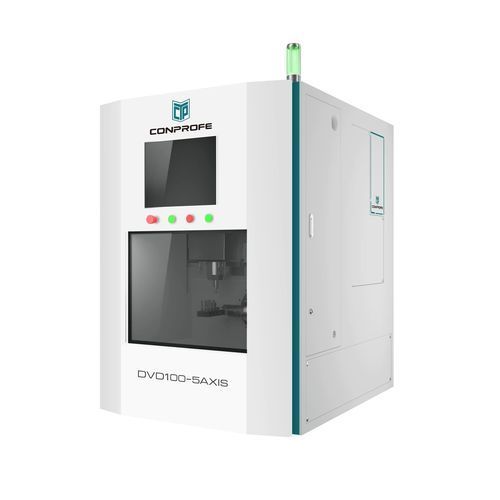 Centro de usinagem CNC para materiais duros e frágeis - DVD100-5AXIS - Conprofe - de 5 eixos / vertical / para liga de titânio