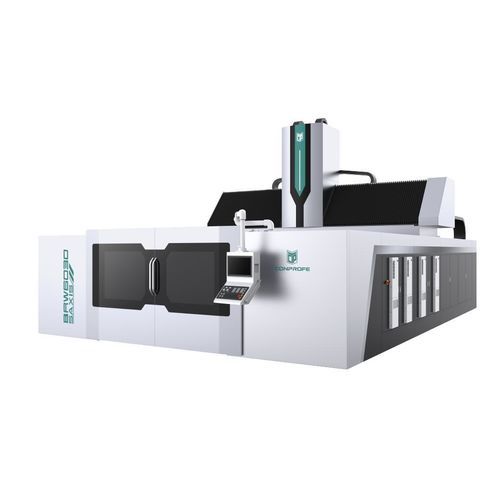 Centro de usinagem CNC de 5 eixos - BRW6030 - Conprofe - vertical / para vidro / para alumínio
