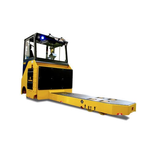 Transportador elétrico com 2 eixos - P80E - Italcarrelli - bidirecional / para ambientes internos e externos / com roda de Vulkollan®