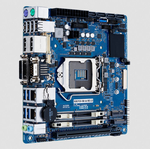 Placa-mãe mini-ITX - Q370I-IM-A R3.0 - ASUSTeK computer INC - Intel® Core i3 / Intel® Core i5 / Intel® Core i7