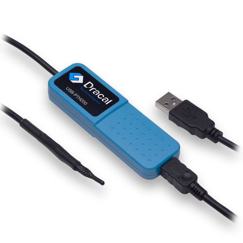 Medidor USB - PTH200 - Dracal Technologies Inc. - de temperatura / de pressão barométrica / de umidade relativa