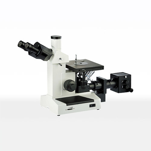 Microscópio metalográfico - 4XC  - Laizhou Lailuote Test Instrument Co., Ltd. - metalúrgico / invertido / trinocular