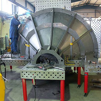 Fôrma circular - ROBUSTA-GAUKEL GmbH & Co. KG - curva / de duas fachadas / para pilares circulares