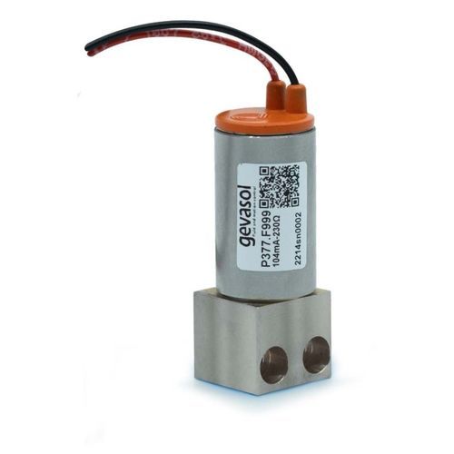 Válvula solenoide proporcional - P377  - GEVASOL - de ação direta / de 2 vias / NF