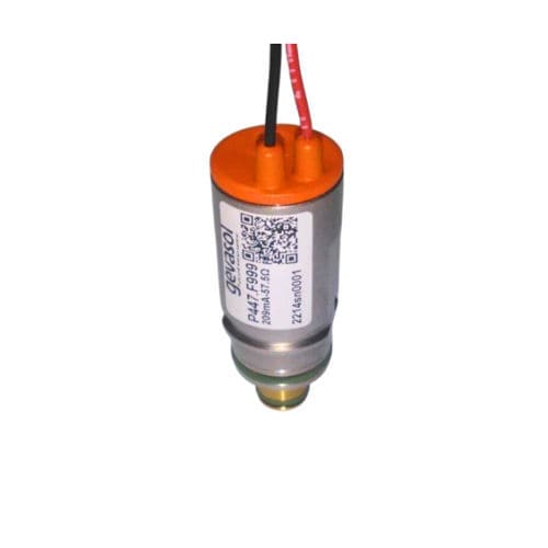 Válvula solenoide de alta vazão - P447 HF  - GEVASOL - de ação indireta / de 2 vias / NF