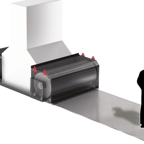 Proteção de enrolar de acionamento por corrente - PEI srl - para centro de usinagem / horizontal