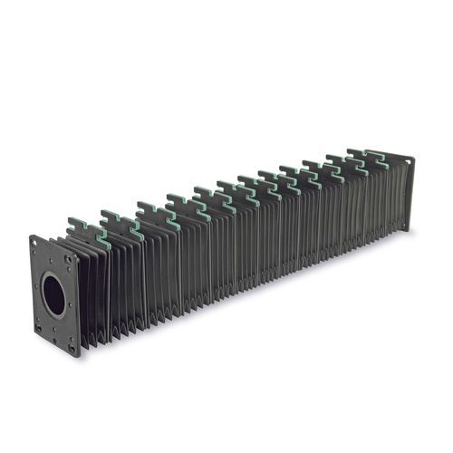 Fole de proteção retangular - PEI srl - com perfil em V / para máquina / para máquina de corte a laser