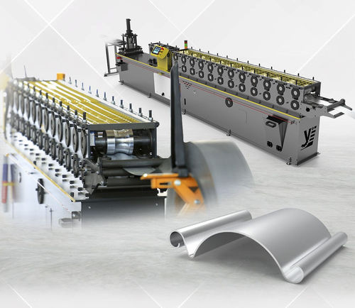 Perfiladeira para perfis - YCLLAM - YCS YUCESAN PROFESYONEL MAKINE SİSTEMLERİ SAN LTD - automática / controlada por CLP / de precisão