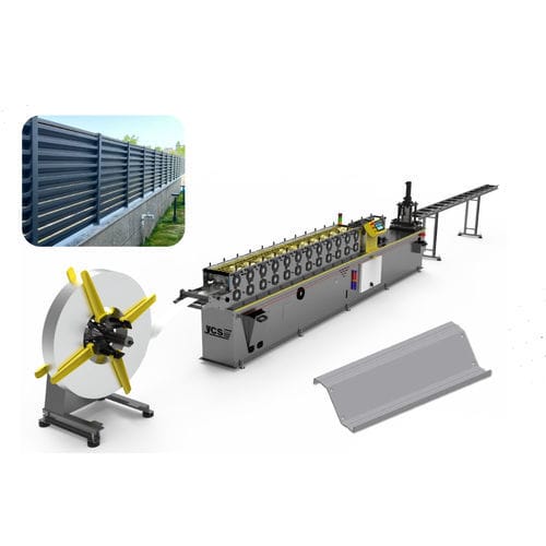 Perfiladeira para perfis - YCLLAM - YCS YUCESAN PROFESYONEL MAKINE SİSTEMLERİ SAN LTD - automática / controlada por CLP / de precisão