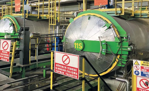 Autoclave para a indústria têxtil - ERALP KAZAN VE ENERJİ TEKNOLOJİLERİ - de processo / automática / horizontal