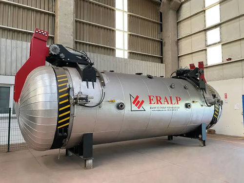 Autoclave para borracha - ERALP KAZAN VE ENERJİ TEKNOLOJİLERİ - de processo / horizontal