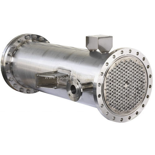Trocador de calor tubular - YAPAR MAKİNA A.Ş - água-água / industrial / de superfície