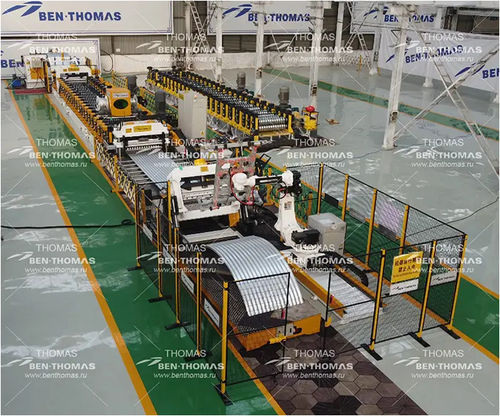 Linha de produção de perfis - Thomas Machinery Manufacturing Co. Ltd. - de painéis / automática / para construção civil