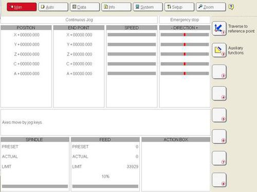 Software de controle CNC - PA HMI - Power Automation