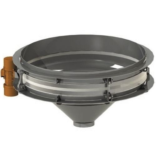 Funil vibratório em aço inoxidável - EVK-Hygienic-Dry - HOSOKAWA SOLIDS, S.L.