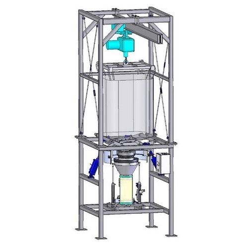 Sistema de descarga para big-bags - BBD series - HOSOKAWA SOLIDS, S.L. - para silo / para tremonha / para movimentação