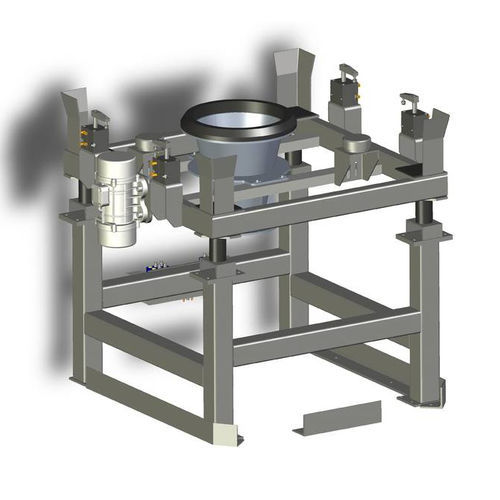 Sistema de descarga para contêineres - CVD - HOSOKAWA SOLIDS, S.L. - para a indústria de alimentos e bebidas / para material a granel / para produtos em pó