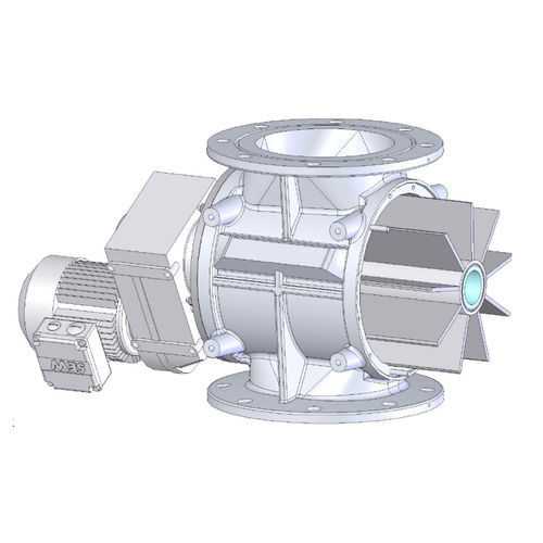 Válvula rotativa de produtos pulverulentos - SRVC series - HOSOKAWA SOLIDS, S.L. - para transporte pneumático / para material a granel / para produtos alimentares