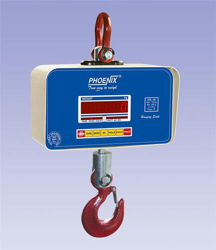 Balança suspensa - NHS series - Nitiraj Engineers Ltd - eletrônica / quilograma / com display LED