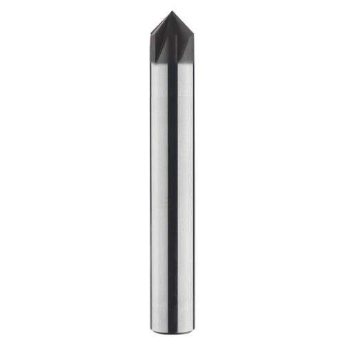 Fresa para chanfro - Eco-Line - MCX Series - Karcan Cutting Tools - em carboneto sólido / de acabamento / com revestimento de TiAlCrN