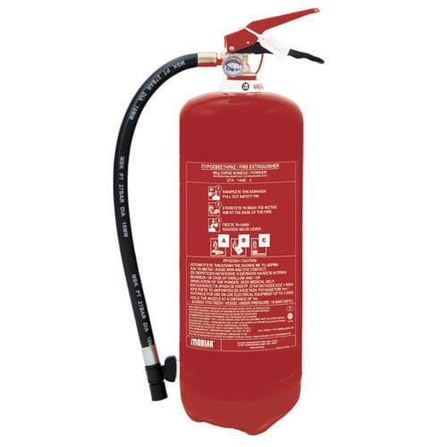 Extintor de pó - MBK09-090PA-DF (HG) - MOBIAK - portátil / VKF