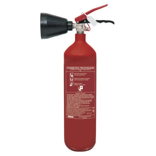 Extintor a gás (CO2) - MBK12-020CA-P1A - MOBIAK - de mão / VKF