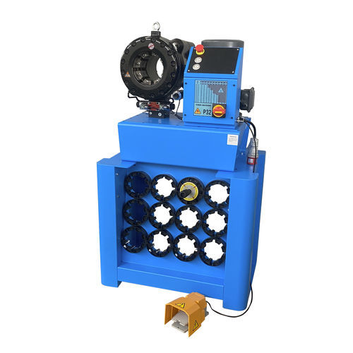 Prensa de mangueiras - YB-P32 - Guangzhou YuBen Hydraulic Technology Co., Ltd. - semiautomática / com pedal / de grande capacidade