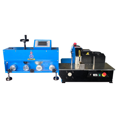 Máquina de corte com faca - YB-C300D - Guangzhou YuBen Hydraulic Technology Co., Ltd. - para borracha / de mangueiras / para aplicações industriais