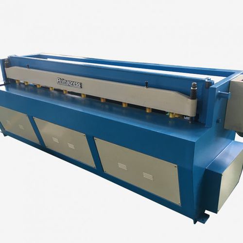 Tesoura elétrica - Q11-2X1500 - Prima CNC Machinery - para chapas / modelo banco / de precisão