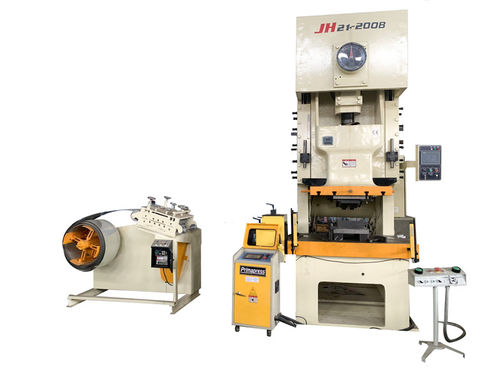 Linha de puncionamento automática - JH21-2008 - Prima CNC Machinery - eletromagnética / de tubos / com puncionamento