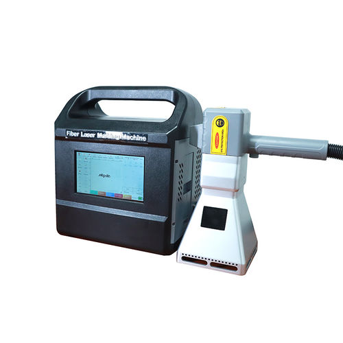 Máquina de marcação a laser de fibra - Jinan Lingxiu Laser Equipment Co., Ltd - para metais / de materiais plásticos / para aço inoxidável