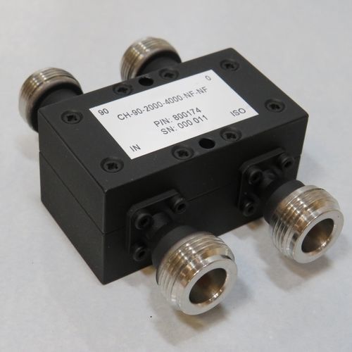 Acoplador direcional - CH-90-2000-4000-400-NF - DETI Microwave - de fase / coaxial