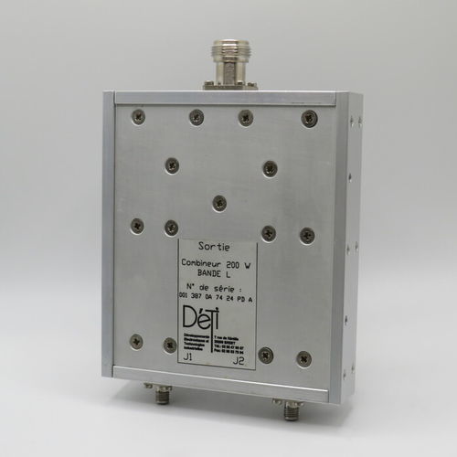Combinador de alta potência - CO-2-1450-1500-100-SF-NF - DETI Microwave