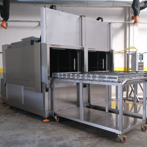 Máquina de limpeza com solvente - SolvEX - KSP Machine - automática / para chapas flexográficas / para óptica