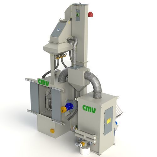 Jateadora de granalha manual - CMV - de turbina / para jantes / automática