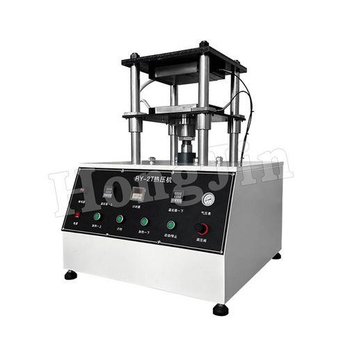 Prensa manual - Dongguan Hongjin Test Instrument Co.,Ltd. - térmica / para alumínio / de painéis