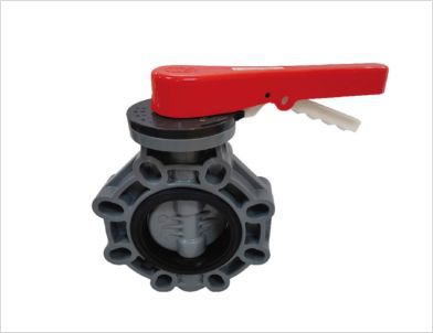 Válvula borboleta - Xiamen Keheng Plastic Co., Ltd. - de alavanca / de controle / para água