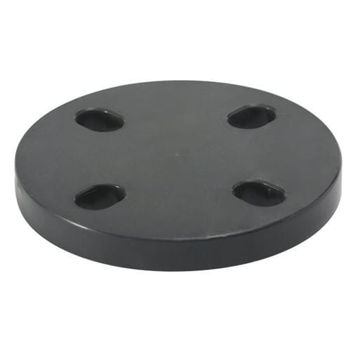 Flange para tubos - Xiamen Keheng Plastic Co., Ltd. - para produtos químicos / em PVC-U / cego