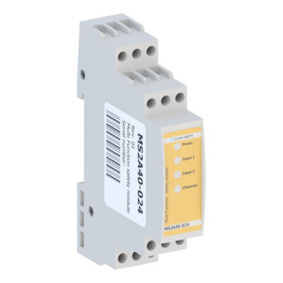 Relé de segurança de freio de emergência - MS2A40-024 - Comepi srl - para porta de proteção / 4 NA / SIL