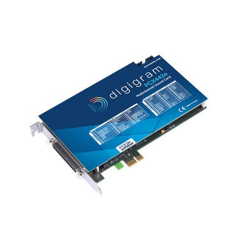 Placa de som PCI Express - PCX442E - DIGIGRAM - multicanal / extrafina