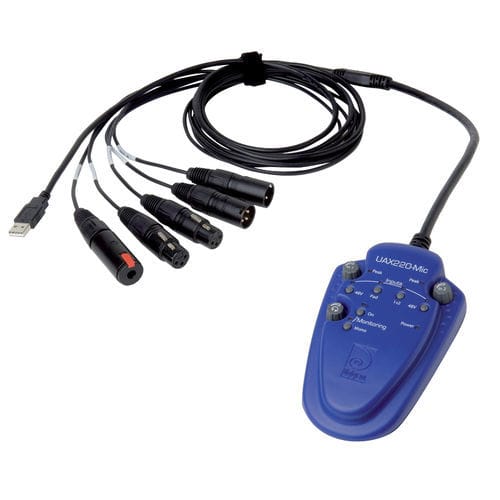 Interface USB - UAX220-MIC - DIGIGRAM - de áudio / compacta / analógica