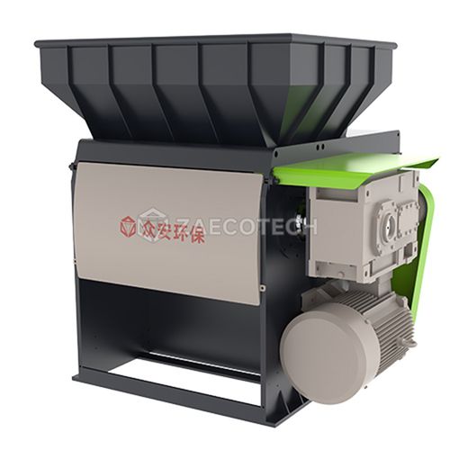 Triturador secundário - Fine - ZhengZhou ZA ECOTECH Co.,Ltd - de 1 eixo / para papelão / para resíduos plásticos