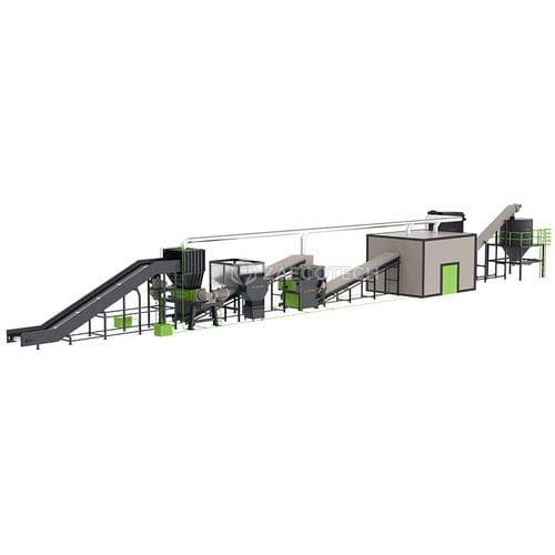 Estação de tratamento de resíduos industriais - FRP/FIBERGLASS/WIND TURBINE BLADES - ZhengZhou ZA ECOTECH Co.,Ltd - para fibra de vidro / para PRFV / para pá de turbina eólica
