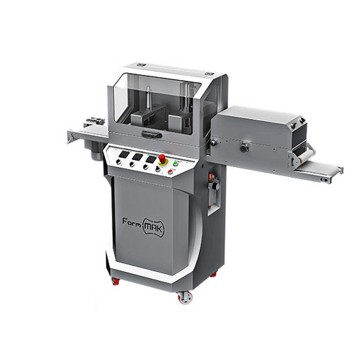 Linha de produção de cookies com mecanismo de corte - FormMak - TMAK Food Machinery INC. - de alta capacidade