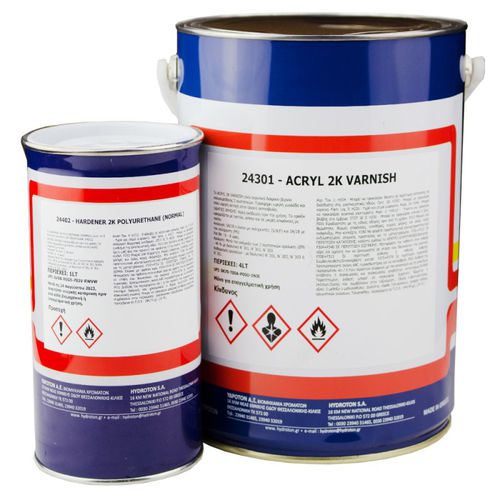 Verniz de proteção - 24301  - Hydroton SA - bicomponente / em acrílico / em poliuretano