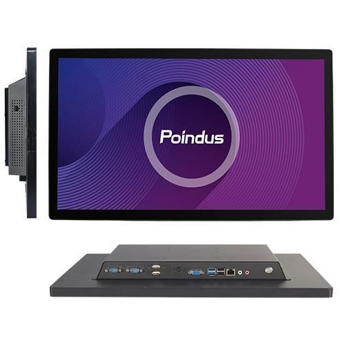 Painel PC com tela sensível ao toque capacitiva PCAP - PPC-215 - Poindus - com retroiluminação LED / 21,5" / Intel® Core™ i5-8365UE