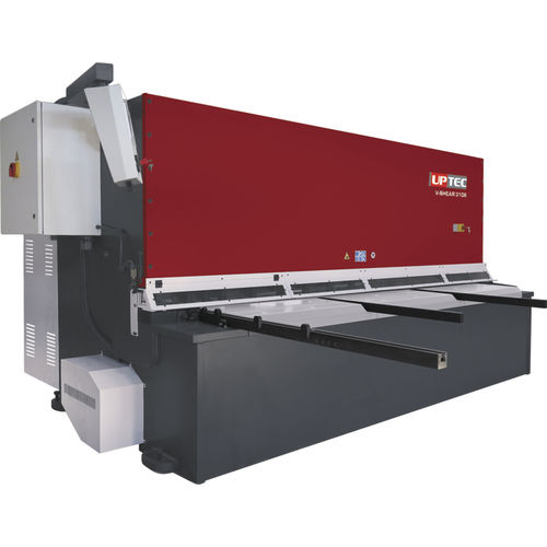 Tesoura eletro-hidráulica - V series - UPTEC MACHINERY - para chapas / CNC / automática