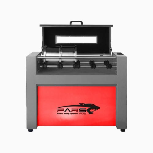 Máquina de ensaio de desgaste - PRS-AMDA0400 - Parsros Makine ve Laboratuvar Test Cih. İml. İth. İhr. San. ve Dıs. Tic. Ltd.Sti. - automática / para materiais de construção / digital